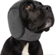 Навушники для захисту слуху собак 3D Breathable Mesh, Grey, S