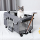 Сумка для перенесення Bestopet (Люпосанчик) Folding Pet Trolley Bag для котів і собак, Рожевий, 60х39х44 см