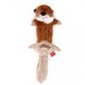 Іграшка для Собак Gigwi Plush Friendz Бобер з Двома Змінними пищалками 63 см, Large