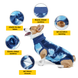Пижама/попона для собак Derby Breathable Pet Recovery Suite, Cloudy Pink, 36-42 см, 38-48 см