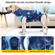 Пижама/попона для собак Derby Breathable Pet Recovery Suite, Cloudy Pink, 36-42 см, 38-48 см