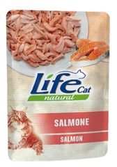 Вологий корм для котів LifeNatural Лосось (Salmon), 70 г LifeNatural