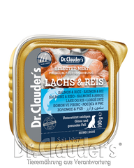 Вологий корм для собак Dr.Clauder's Selected Meat Alu Caps Salmon & Rice з лососем і рисом Dr.Clauder's