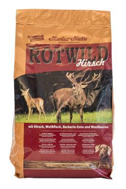 Сухой корм для собак Markus-Muhle ROTWILD Hirsch с оленем, уткой и белой рыбой Markus-Muhle