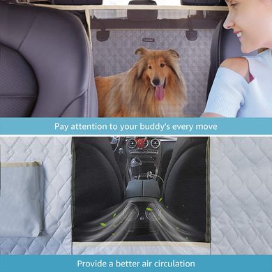 Чохол для автомобільного сидіння Lassie Dog з сітчатим візуальним вікном Lassie