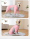 Комбинезон для защиты собак от солнца KOOGAL Pink с капюшоном, XL, 38 см, 60 см, 34-38 см