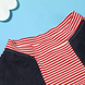 Футболка для собак Furry Baby COM RIDSCM, Жовта з синіми рукавами, 3XL, 44 см, 60 см, 41 см