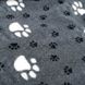Міцний килимок Vetbed Big Paws сірий, 22х108 см