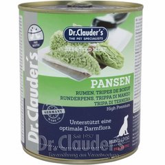 Консерва супер-преміум класу для собак Dr.Clauder's Selected Meat Pansen з рубцем Dr.Clauder's