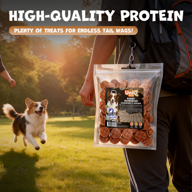 Лакомство для собак UNIQ PETS DOG SNACKS MEATY Гамбургер из кролика UniQ PETS