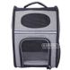 Рюкзак для домашніх тварин SENFUL 2-in-1 Deluxe Pet Backpack SBC5215, Темно-сірий, 30х22х42 см