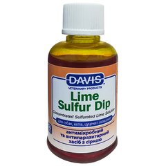 Антимикробное и антипаразитарное средство Davis Lime Sulfur Dip для собак и котов Davis Veterinary