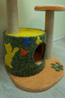 Ігровий комплекс для котів з кігтеточкою KL82