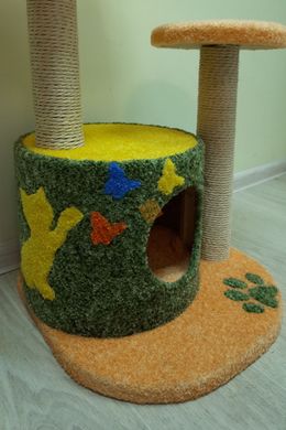 Игровой комплекс для котов с когтеточкой KL82