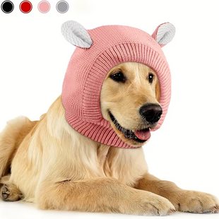 В'язана шапка для собак Jiudai Pet, Pink