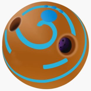 Іграшка-м'яч для собак Dog Giggle Ball Toy Derby