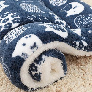 Плед для домашніх тварин Soft Pet Bed Cushion, Blue Cat Derby