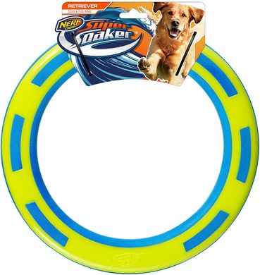Легкий водостойкий фризби Nerf Dog Rubber & Foam Ring Dog Toy Nerf Dog