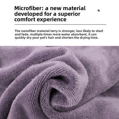 Быстросохнущее полотенце из микрофибры для собак Wan Talk Ultra Soft Microfiber Pet Towel, Red Wan talk