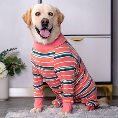 Піжама для собак MIAODODO D15 Pink Stripes MIAODODO