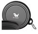 Складная силиконовая миска для собак Rest-Eazzzy Collapsible Bowls for Travel