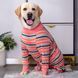 Піжама для собак MIAODODO D15 Pink Stripes, XS