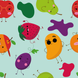 Багаторазова пелюшка Pelushka Fruits, 60х90 см