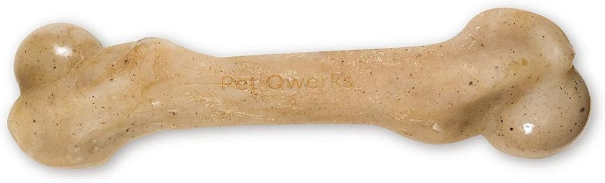 Жевательная кость для собак Pet Qwerks Zombie Bacon BarkBone с ароматом бекона Pet Qwerks Toys