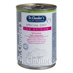 Вологий дієтичний корм для собак Dr.Clauder's Special Diet Low Natrium з низьким вмістом натрію Dr.Clauder's