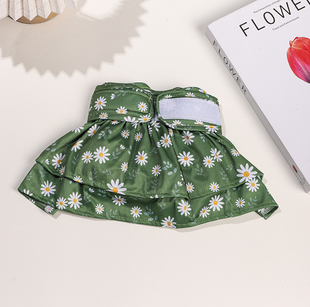 Багаторазовий підгузок-спідниця для сук Derby Spring Flowers Derby