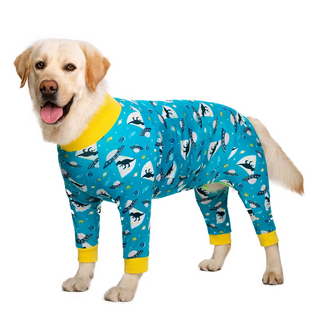 Пижама для собак MIAODODO Dinosaurs prints MIAODODO