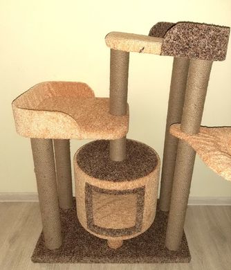 Ігровий комплекс для котів з кігтеточкою KL45