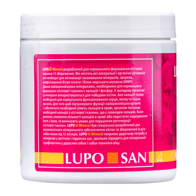 Добавка для укрепления костной ткани LUPO Mineral Luposan