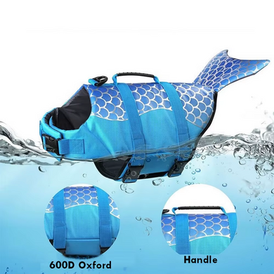Рятувальний жилет для собак Derby Shark, Blue Derby