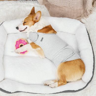 Заспокійливий жилет для собак WanTalk Dog Anxiety Jacket, Light Grey Wan talk