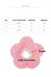 М'який комір для котів і невеликих собак Derby Flower Donut, S, 10-24 см