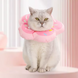 М'який комір для котів і невеликих собак Derby Flower Donut, S, 10-24 см