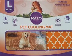 Охлаждающий коврик для собак HALO Pet Cooling Mat Orange