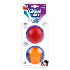 Игрушка для Собак Gigwi Ball Мяч 8 см с Пищалкой Набор из 2 шт GiGwi