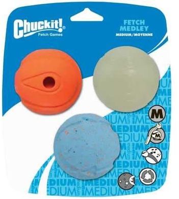 Набор мячиков для собак Chuckit Fetch Medley Ball Chuckit!