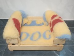 Лежанка для собак с ковриком VetBed "I love dog"