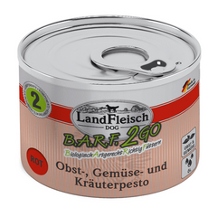 Консервы для собак Landfleisch B.A.R.F.2GO Fruit, Vegetable and Herb Pesto Red LandFleisch