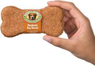 Натуральное печенье для собак Nature's Animals Original Bakery Biscuits с арахисовым маслом