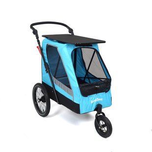 Коляска для домашніх тварин (до 35 кг) Bestopet (Люпосанчик) BS-RL-02 Light Blue зі знімним столиком для грумінгу Люпосанчик