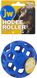 Игрушка для собак JW Hol-ee Roller с крокодилом Whimzees в середине, Синий, Medium
