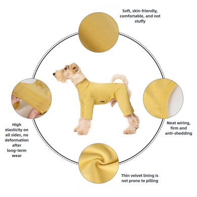Базовий комбінезон/піжама для собак V.PET.B.R. Dog Jumpsuit CF36 Grey V.PET.B.R