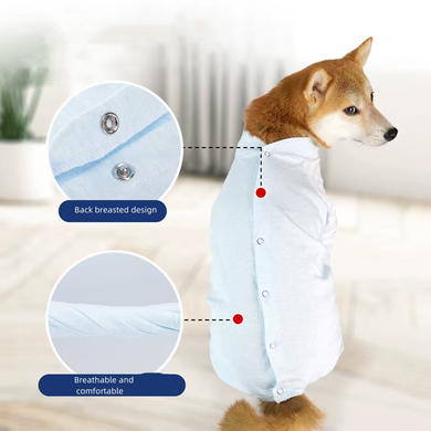 Комбинезон для восстановления собак Derby Pet Recovery Suite, RD2602-1 Blue Derby