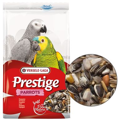 Корм (зернова суміш) для великих папуг Versele-Laga Prestige Parrots Versele-Laga Prestige