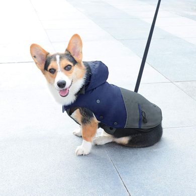 Зимова світловідбиваюча водонепроникна куртка для собак PETLOFT