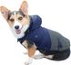 Зимова світловідбиваюча водонепроникна куртка для собак PETLOFT, M, 40 см, 50-54 см, 40-44 см